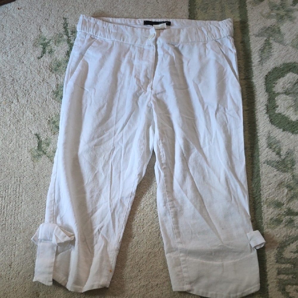 Women's White Casual Pants